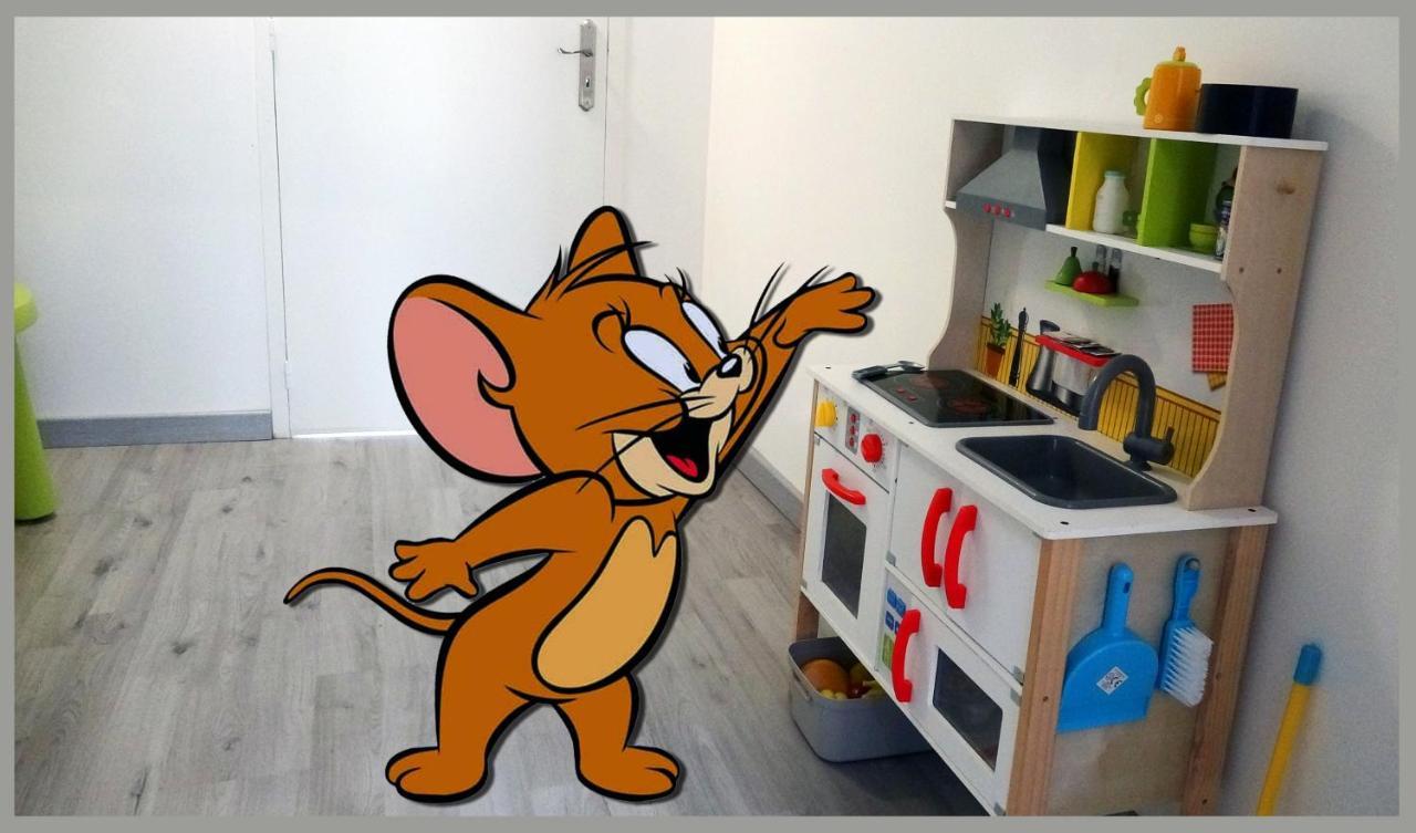 Appartement Avec Salle De Jeux Privee,10Min De Disney Transport En Commun 6 Couchages Chanteloup-en-Brie Kültér fotó