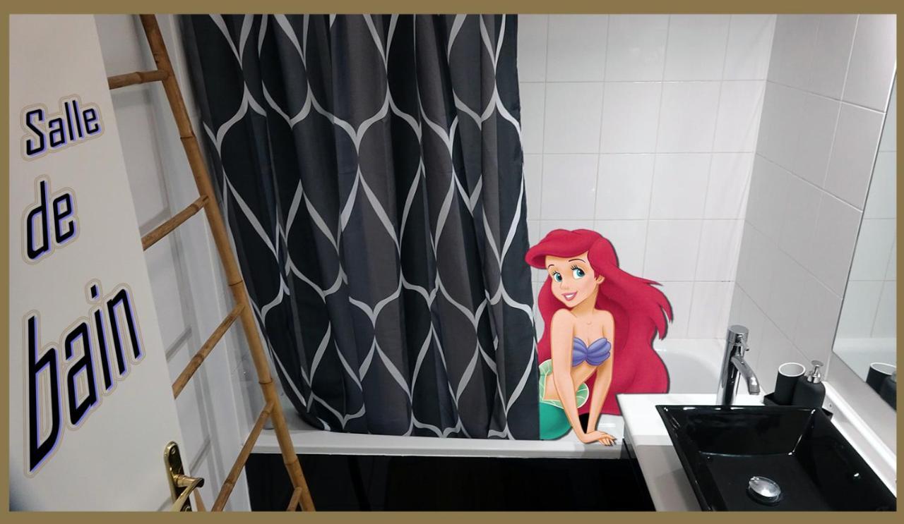 Appartement Avec Salle De Jeux Privee,10Min De Disney Transport En Commun 6 Couchages Chanteloup-en-Brie Kültér fotó