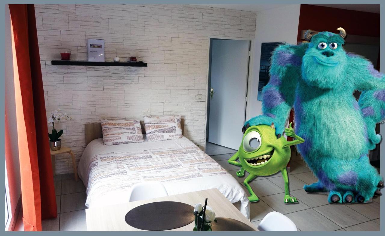 Appartement Avec Salle De Jeux Privee,10Min De Disney Transport En Commun 6 Couchages Chanteloup-en-Brie Kültér fotó